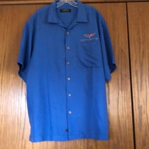 C6 Corvette camp shirt rarely worn. This a large but more like an XL